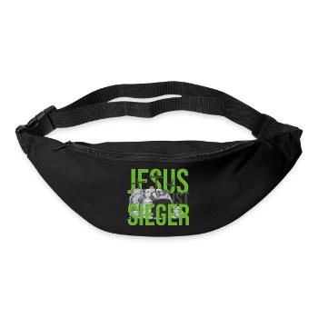 Jesus ist Sieger - Gürteltasche - Schwarz - Vorne