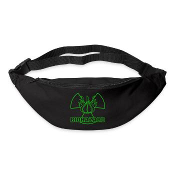 GARLIC BIOHAZARD - Gürteltasche - Schwarz - Vorne