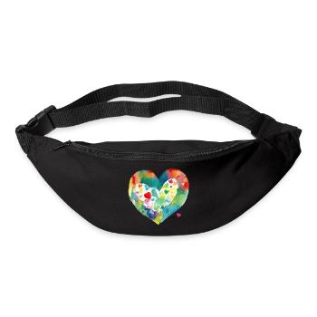 Heart - Bum bag - black - Front