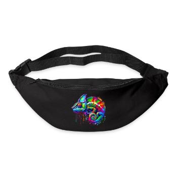 Chamäleon - Gürteltasche - Schwarz - Vorne