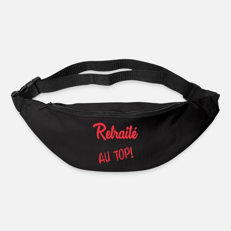 RETRAITE. RETRAITE. RETRAITEE - Sac banane - noir