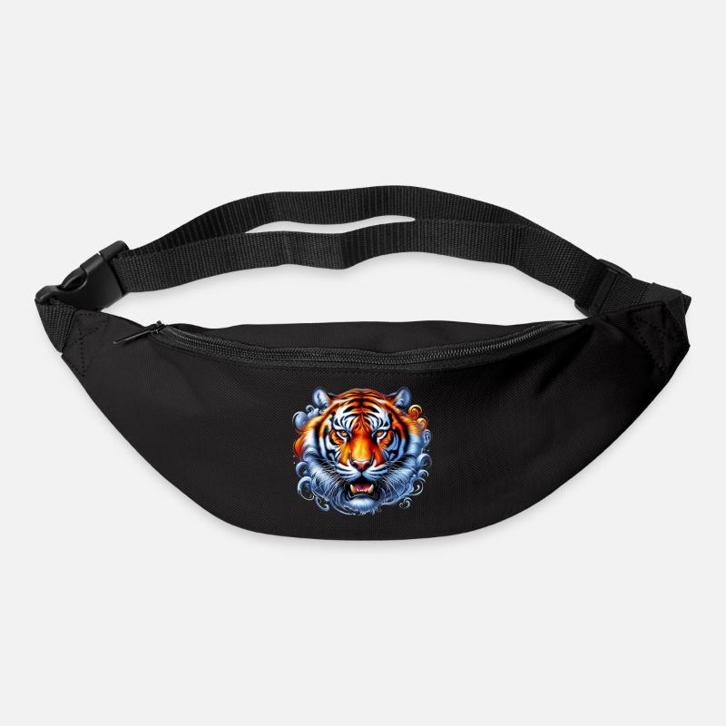 Tigre - Sac banane - noir