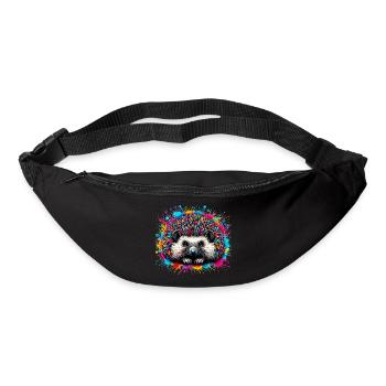 Hérisson - Sac banane - noir - Devant