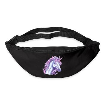 Enchanted Unicorn Magical Expression - Bum bag - black - Front