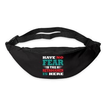 Have no Fear the Retrogamer is here Outfit - Bum bag - black - Front