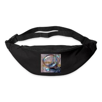 Segeltraum im Nebel - Gürteltasche - Schwarz - Vorne