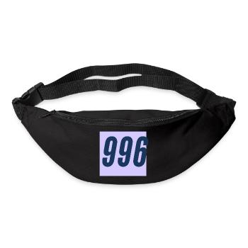 996 Arbeitskultur - Gürteltasche - Schwarz - Vorne
