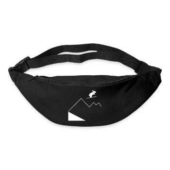 Hare Mountain Jumping - Bum bag - black - Front