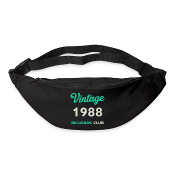 Vintage 1988 – Billiards Club Retro Birth Year - Bum bag - black - Front