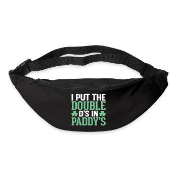 I Put the Double D's in Paddy's St Patrick's - Bum bag - black - Front