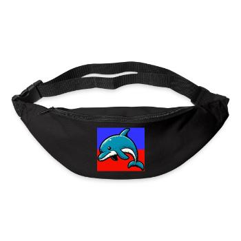Delfin - Gürteltasche - Schwarz - Vorne