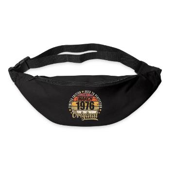50. 50 Years Anniversary Limited Edition März 1976 - Gürteltasche - Schwarz - Vorne