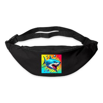 Shark - Bum bag - black - Front