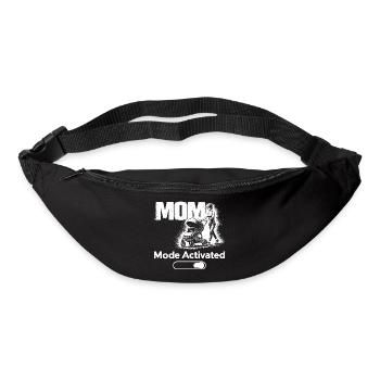 Mom Mode Activated Shirt New Mom Baby Stroller - Gürteltasche - Schwarz - Vorne