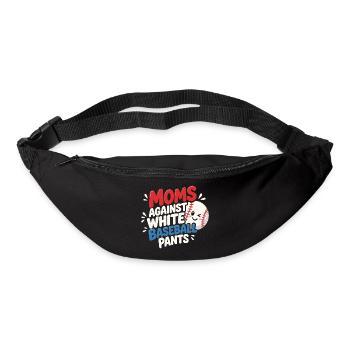 Baseball Mom: Humor Laundry and Sports - Bum bag - black - Front