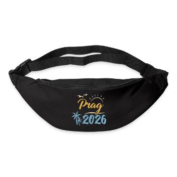 Prag 2026 - Gürteltasche - Schwarz - Vorne
