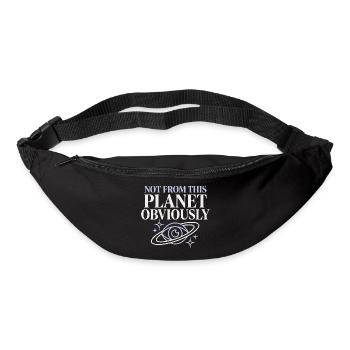Extra Celestial Girl Alien Glam Nicht Von Diesem - Gürteltasche - Schwarz - Vorne