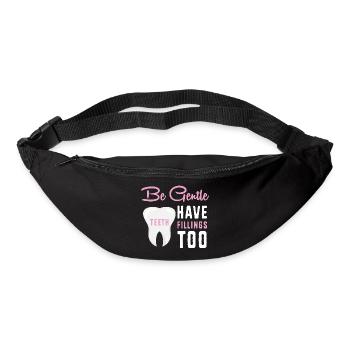 Dental Hygienist Dental Dentist - Bum bag - black - Front