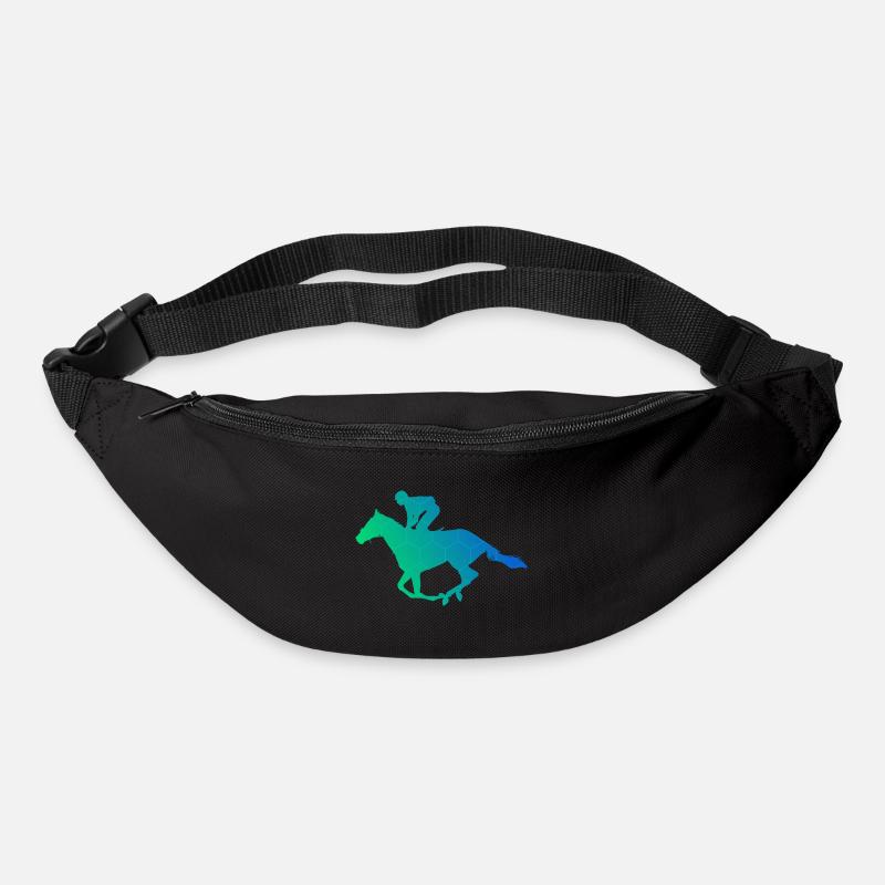 Équitation Équitation Équitation Hommes - Sac banane - noir