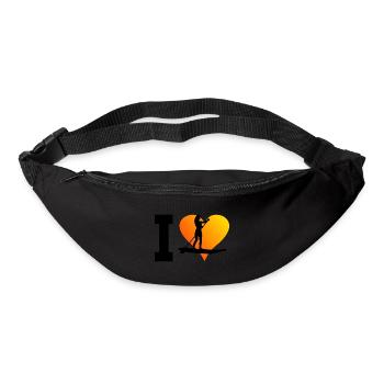 Sup Standup Paddle Standup Paddleboard Standup Pad - Bum bag - black - Front