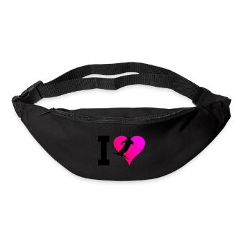 Herren Slopestyle Ski Freestyle Ski Jumping - Gürteltasche - Schwarz - Vorne