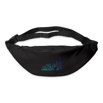 Paddle Racket Paddle Court Paddeltennis Schlägersp - Gürteltasche - Schwarz - Vorne