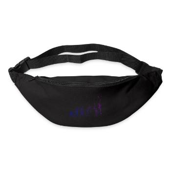 Paddle Tennis Paddle Raquette Paddle Court pour hommes - Sac banane - noir - Devant