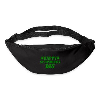 happy st patricks day - Bum bag - black - Front