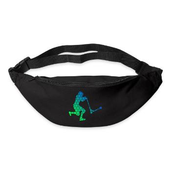 Damen Stuntscooter Scooter Stunt Scooter - Gürteltasche - Schwarz - Vorne