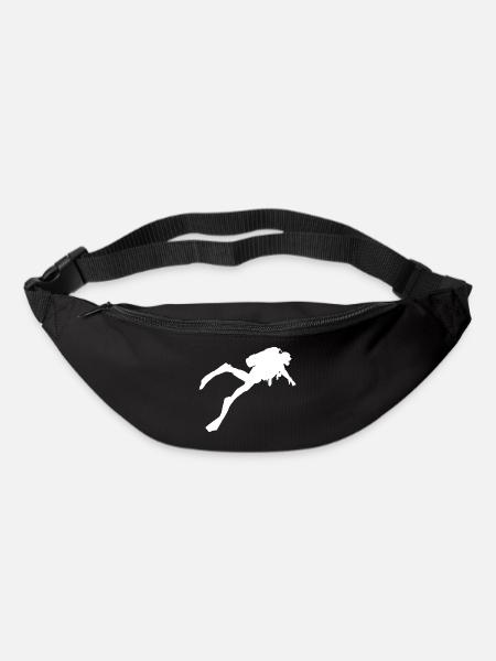 Divers Free Dive Scuba Diver Diving - Bum bag - black