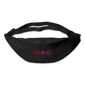 Cyclisme Hommes Vélo de montagne Femmes VTT - Sac banane - noir - Devant