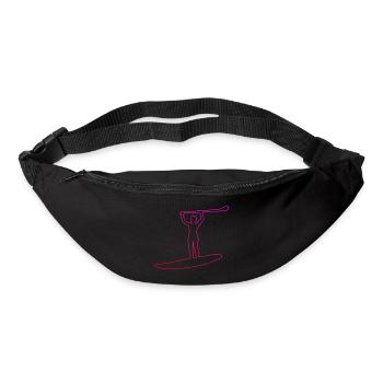 Standup Paddleboard Women Sup Standup Paddling - Bum bag - black - Front