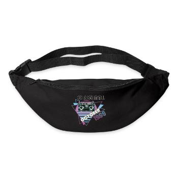 Vintage 1989 33 Birthday Gift Retro Cassette - Bum bag - black - Front