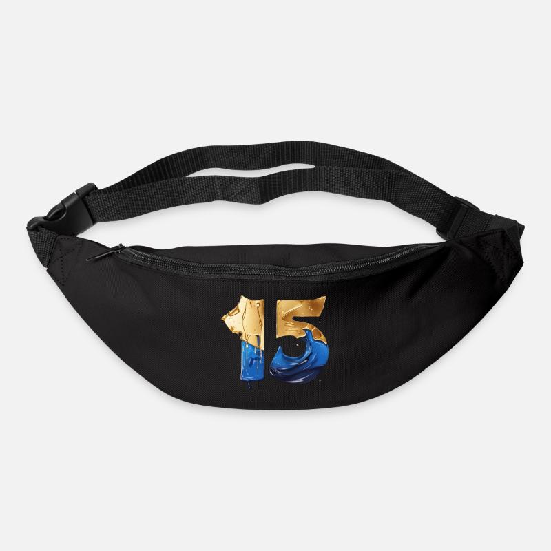 NON. 15 NUMÉRO 15 COOL 15E ANNIVERSAIRE - Sac banane - noir