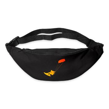 Kitesurf Femme Kitesurf Kitesurf Hommes Kitesurfer - Sac banane - noir - Devant