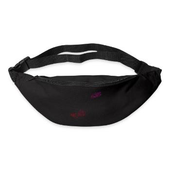 Kitesurf Kiten Kitesurfen Kitesurfing Kitesurfer - Bum bag - black - Front