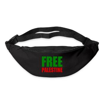 Free palestine - Gürteltasche - Schwarz - Vorne