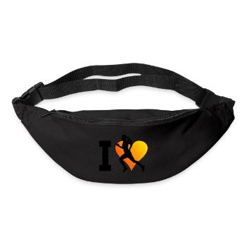 Race Running Jogging Men Running Women - Bum bag - black - Front