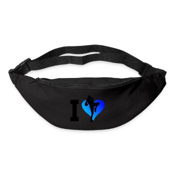 Thai Boxing Women Muay Thai Thai Boxer Men - Bum bag - black - Front
