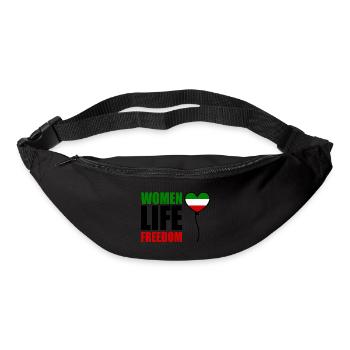 Women life freedom - Bum bag - black - Front