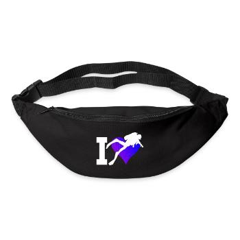 Scuba Taucher Taucher Tauchen Damen Diver - Gürteltasche - Schwarz - Vorne
