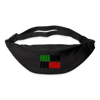 Freedom for iran - Gürteltasche - Schwarz - Vorne