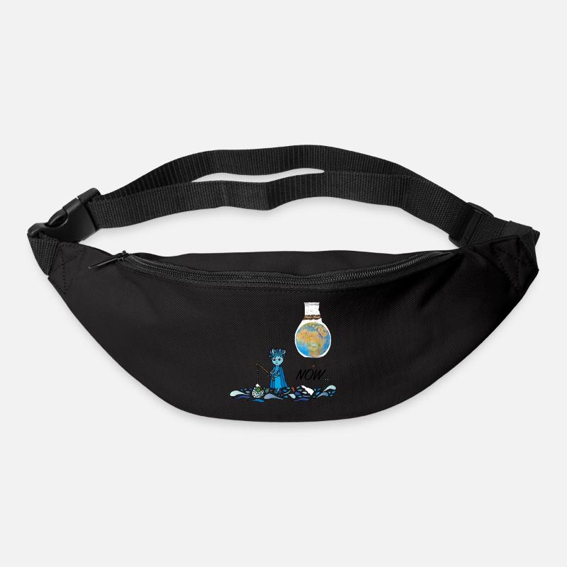 Plastic Planet - MAINTENANT ... Le Gardien d'Orbis - Sac banane - noir