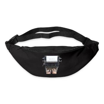 Inspire Typo Vintage Typewriter - Bum bag - black - Front