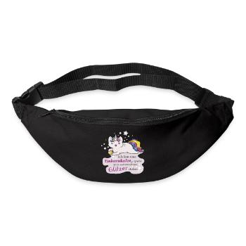 Kittykatacorn Einhornkatze - Gürteltasche - Schwarz - Vorne