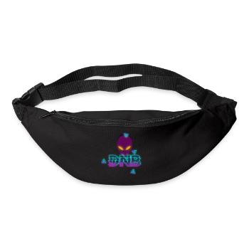 Drum'n'bass Alien D'n'B DNB Weed Jungle Music rave - Bum bag - black - Front