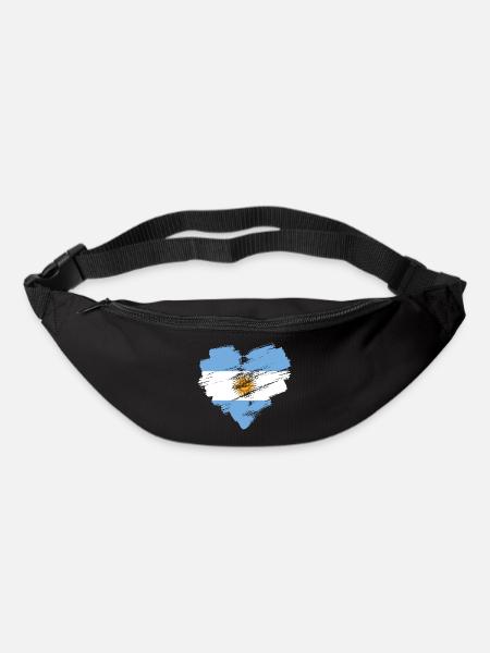 Argentinien - Gürteltasche - Schwarz