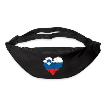 Slowenien - Gürteltasche - Schwarz - Vorne