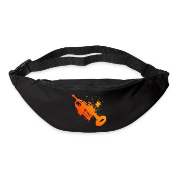 Trumpet Player Trumpet Player Women's Trumpet - Bum bag - black - Front