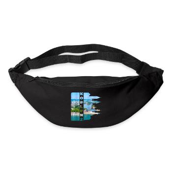 Koblenz Germany City Skyline Home Love - Bum bag - black - Front